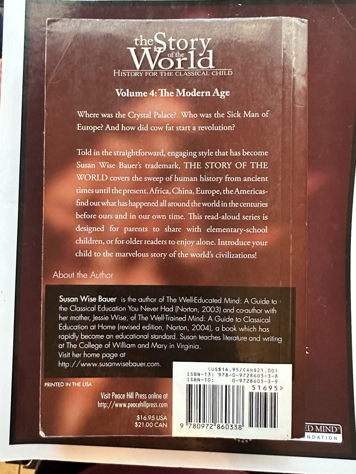 The Story Of The World Vol 4: The Modern Age Incl Activity Book