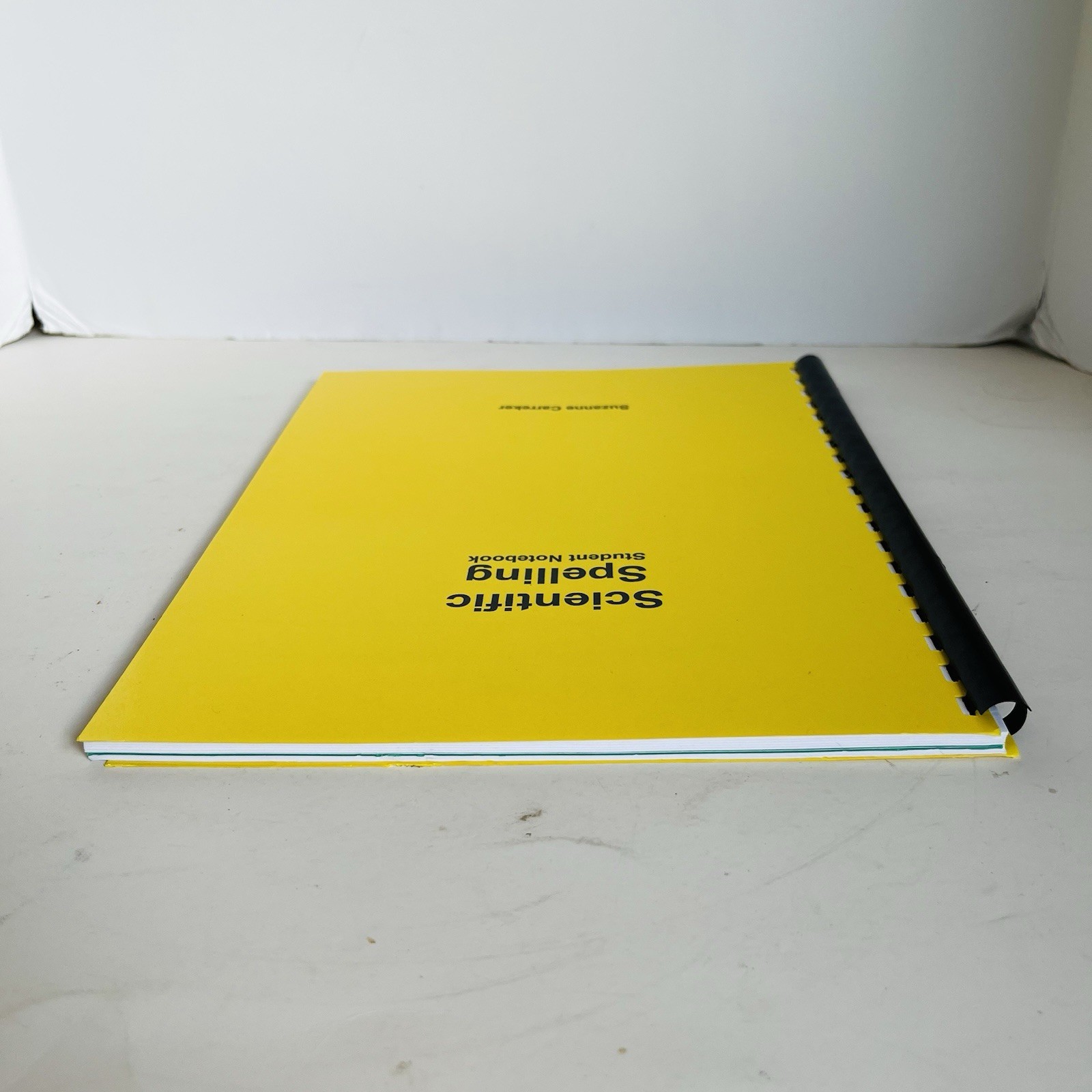 Scientific Spelling Student Notebook Suzanne Carreker Neuhaus Dyslexia Unused