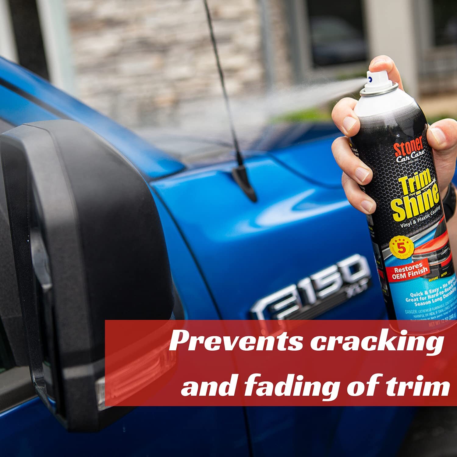 Stoner Car Care 91034-6PK Trim Shine Protectant 12 fl. Oz. Pack of 6