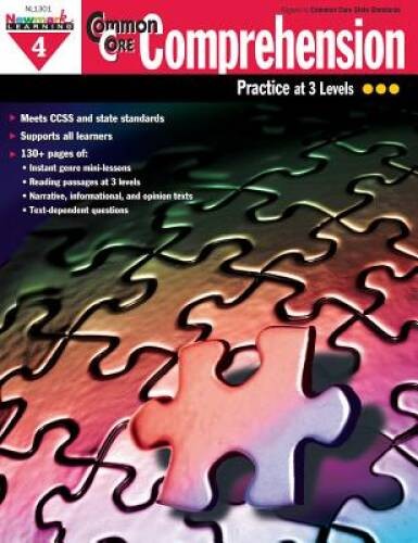 Common Core Comprehension Grade 4 – Paperback By Multiple Authors – GOOD