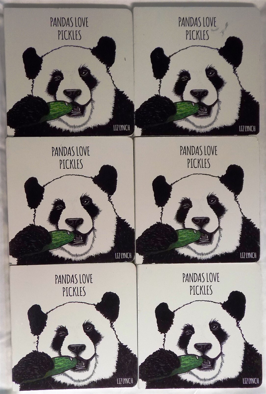 Lot of 6: Pandas Love Pickles by Elizabeth Lynch 2017 Children’s Board Books