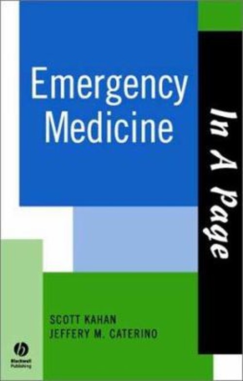 In a Page Emergency Medicine Paperback Scott, Caterino, Jeffrey K