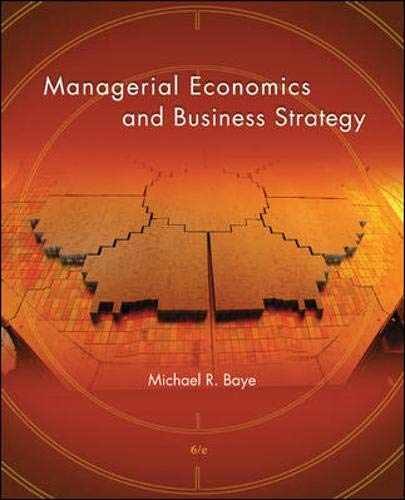 Managerial Economics & Business – Hardcover, by Baye Michael – Very Good