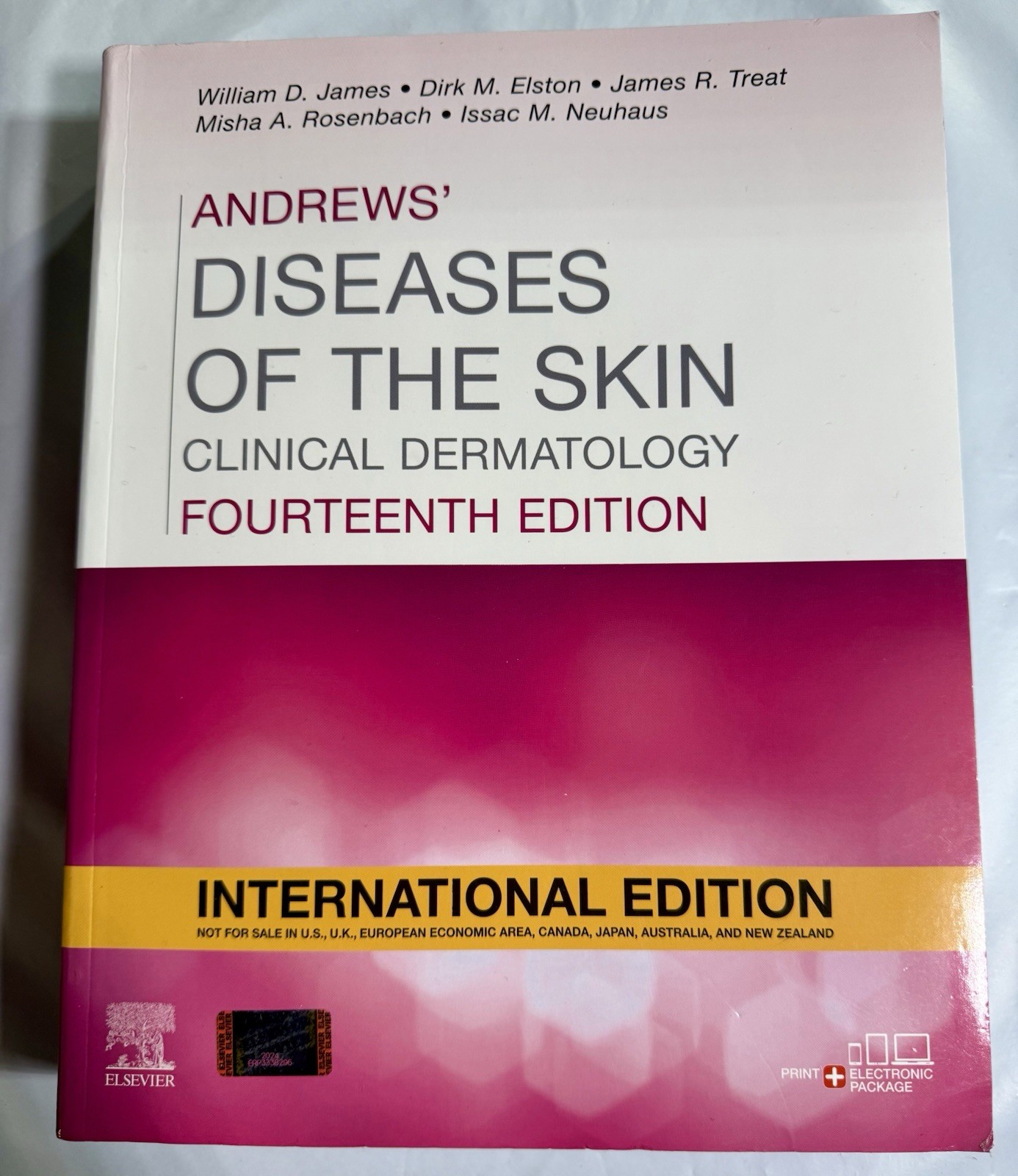 Andrews‘ Diseases of the Skin / Fourteenth Edition 2025 Publish w/E-Print Code!