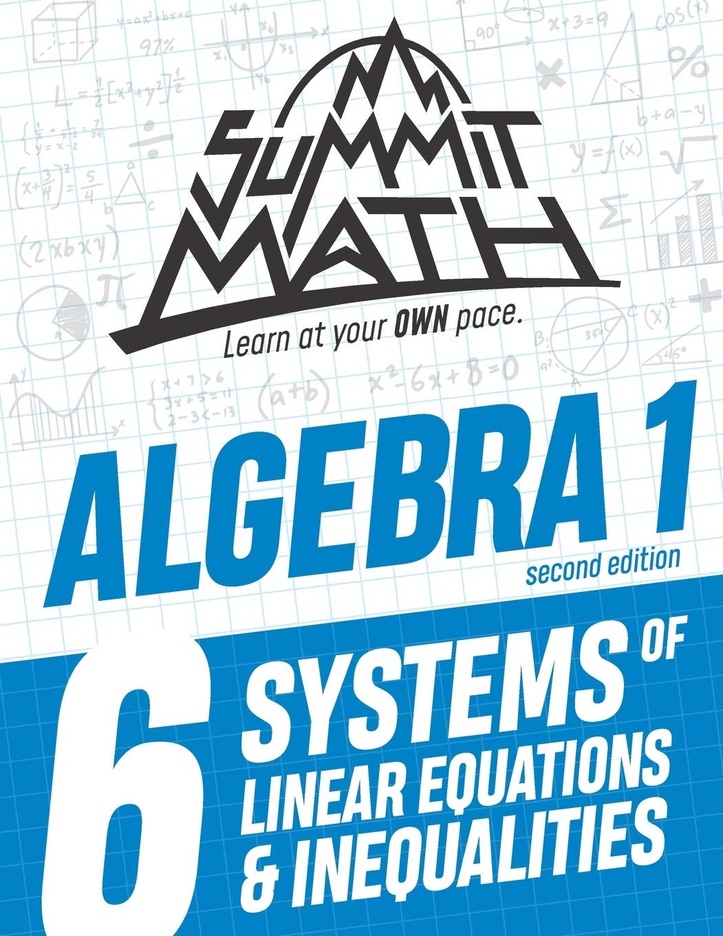 Summit Math Algebra 1 Book 6: Systems of Linear Equations and Inequalities (…