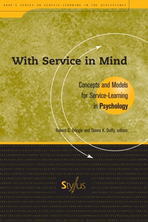 With Service in Mind : Concepts and Models for Service Learning i
