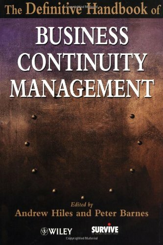 The Definitive Handbook of Business Continuity Management. 97804