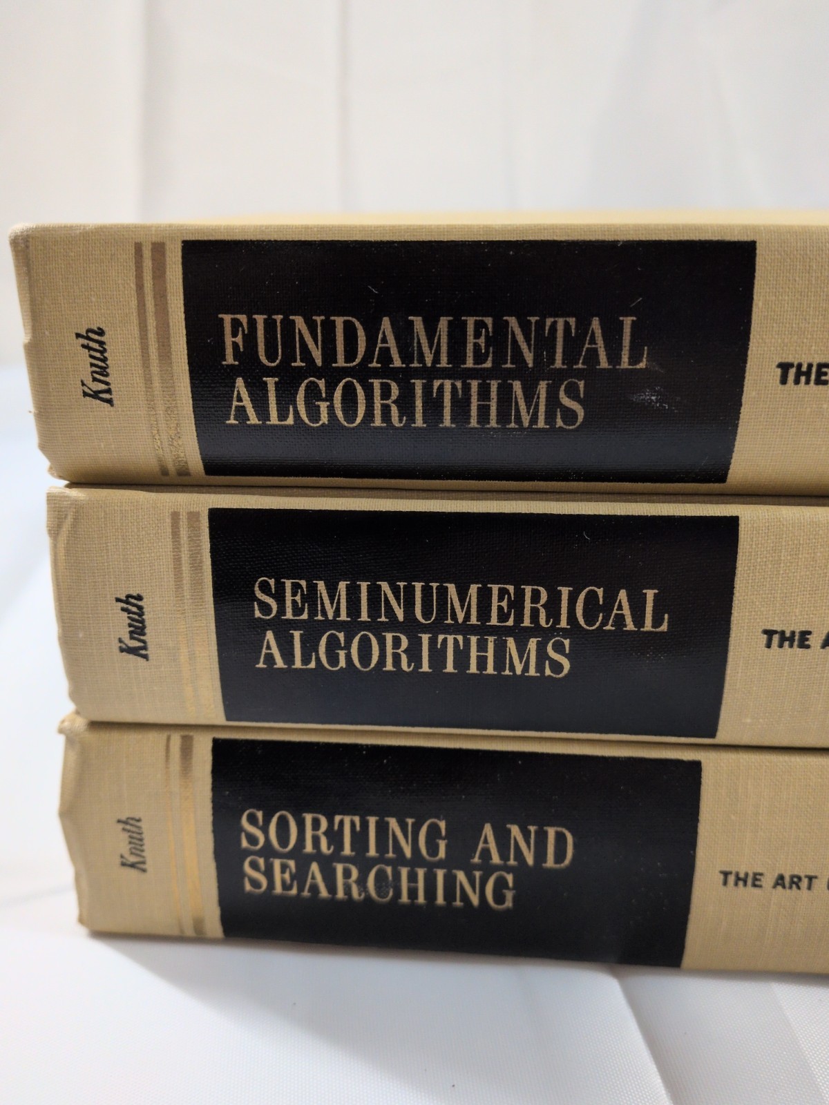 The Art of Computer Programming – 3 Volume Set Donald E Knuth 2nd Ed 1973, 1981