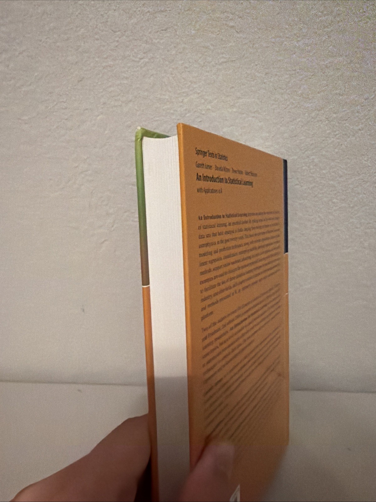 An Introduction to Statistical Learning: With Applications in R by James VG COND