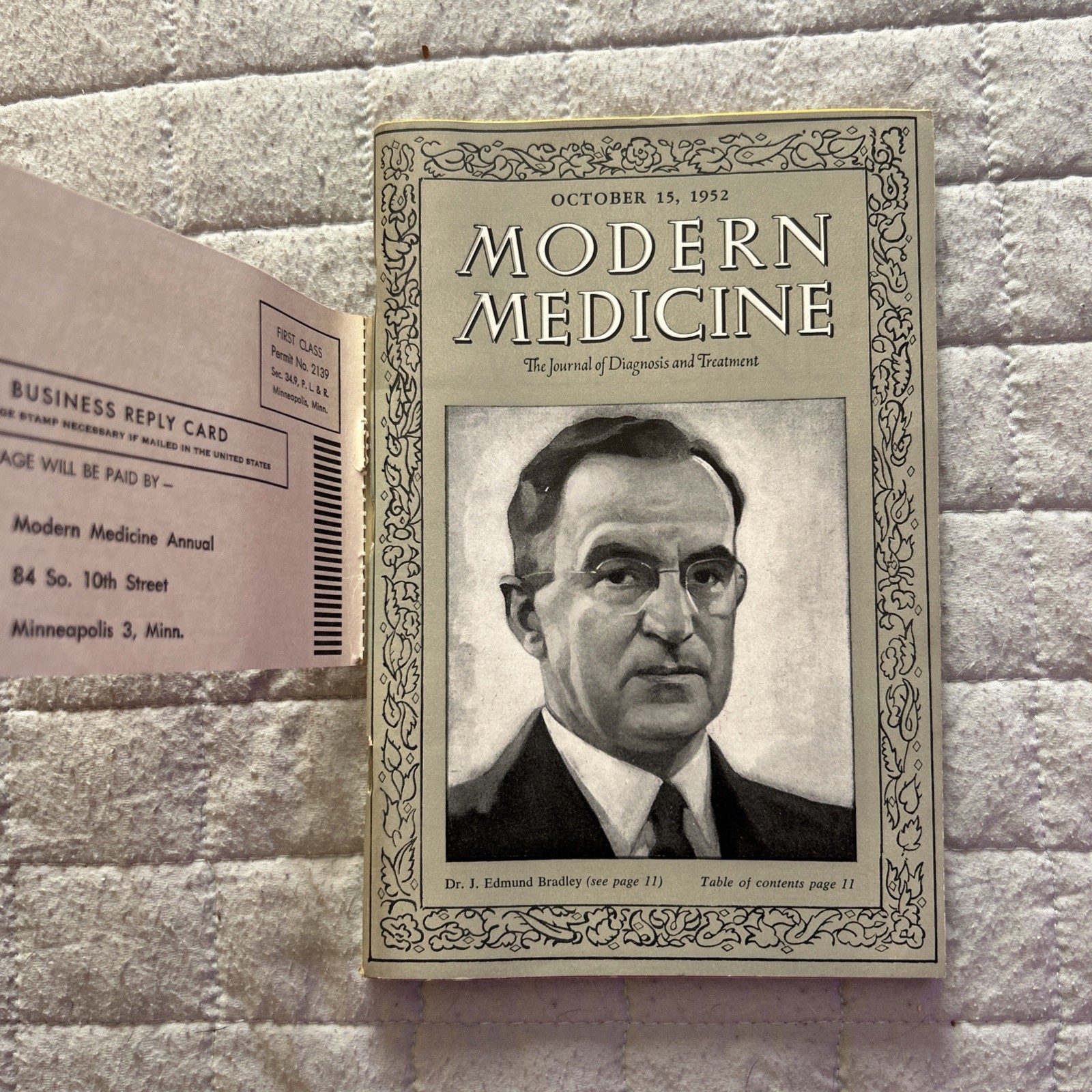 Modern Medicine The Journal of Diagnosis and Treatment JAN-DEC 1952