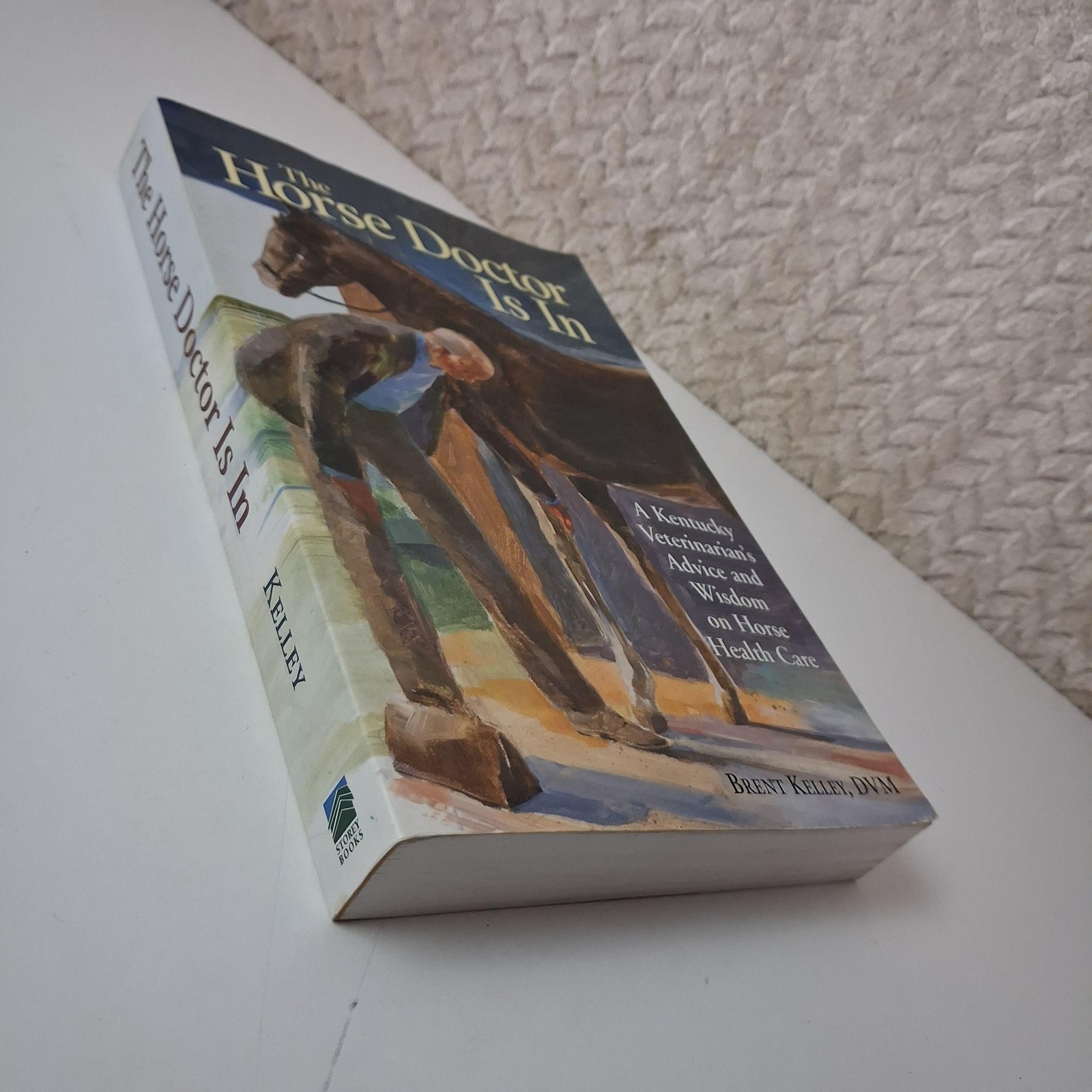 The Horse Doctor Is In Brent Kelley Trade PB 2002 Horse Vet Health Care Book