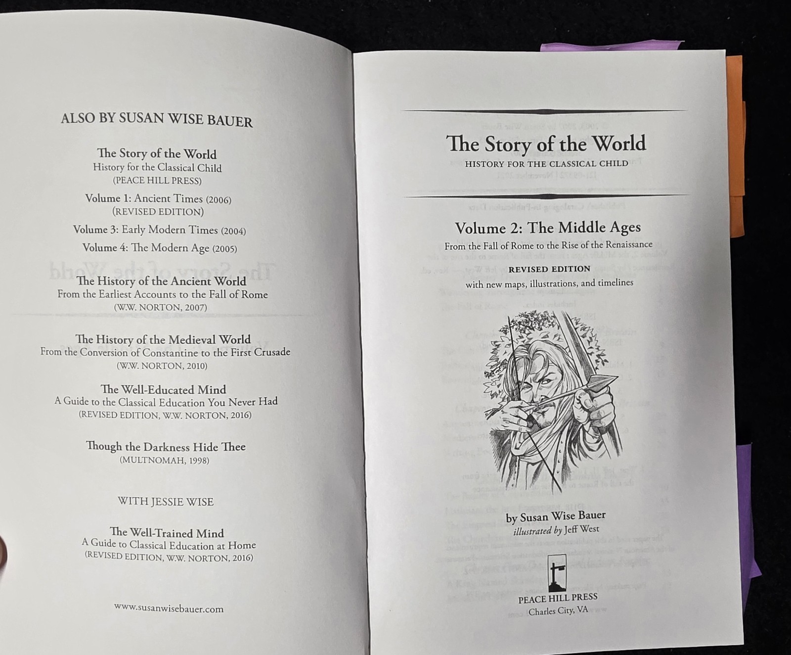 Story of the World Vol 2: The Middle Ages – Bauer – Book + Full Audio CD Set!