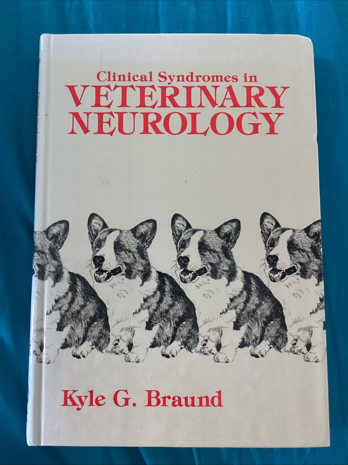 Clinical Syndromes in Veterinary Neurology Kyle G. Braund 1st Printing 1986 HC
