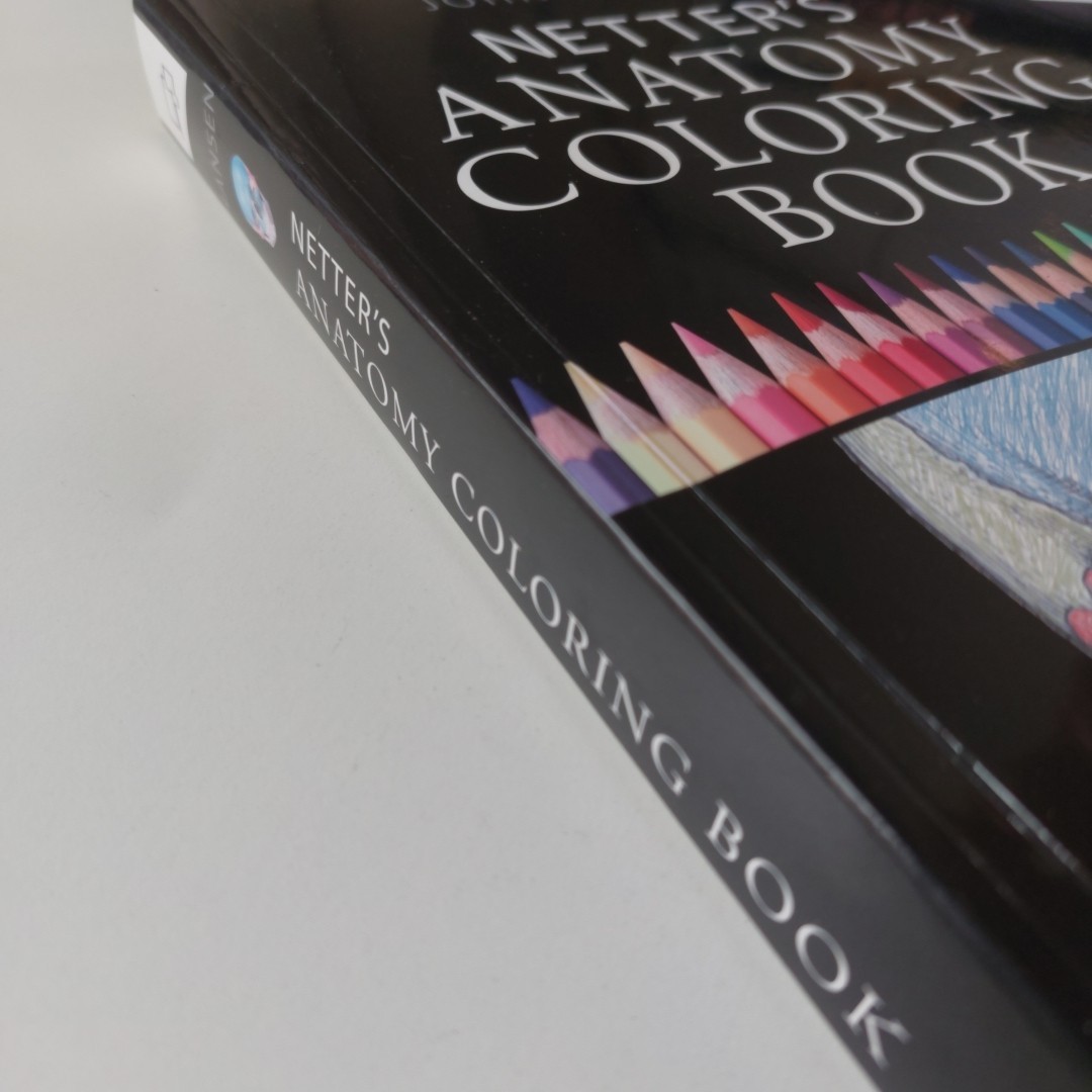Netter’s Anatomy Coloring Book 3rd Edition by John T Hansen, Excellent Condition