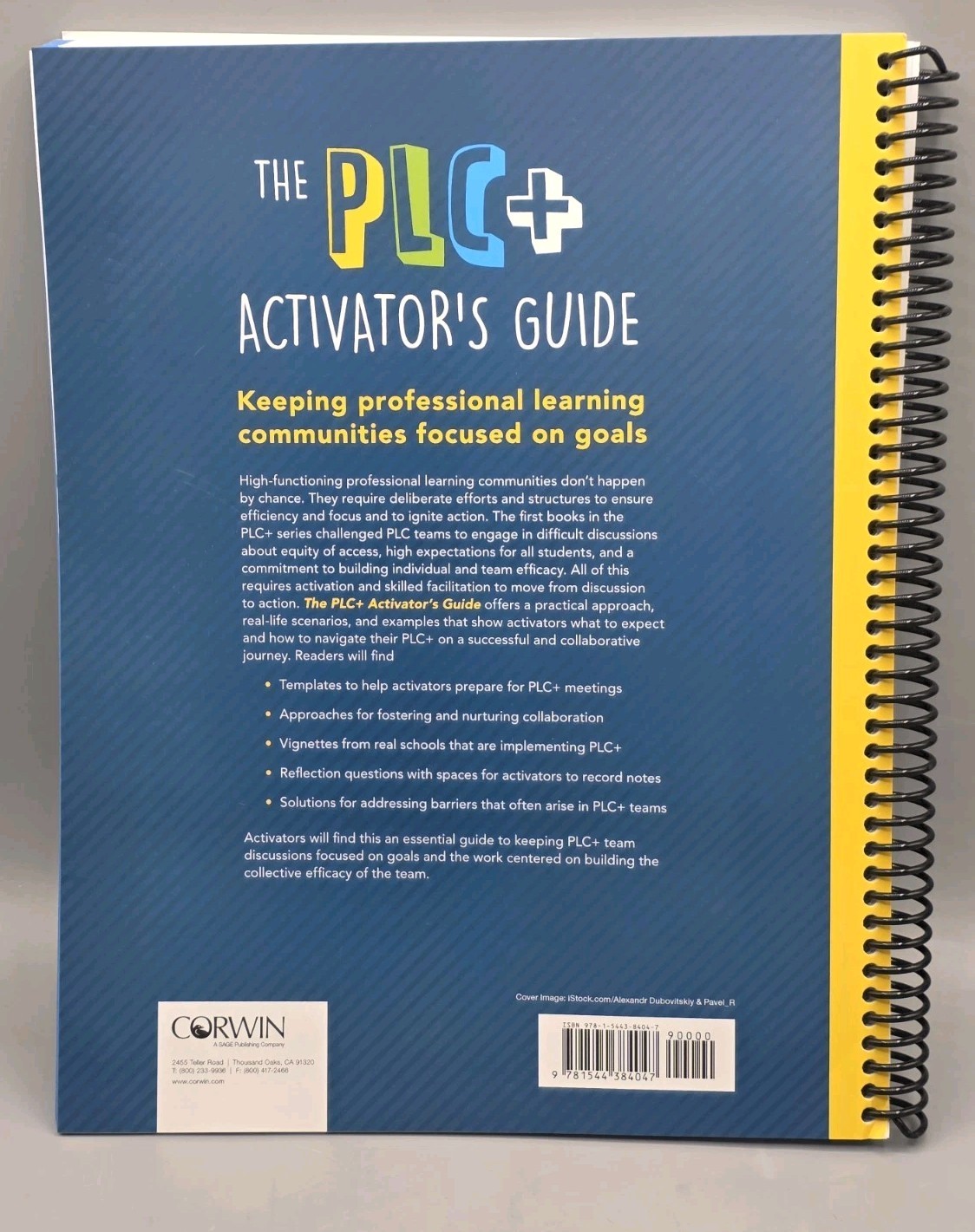 The PLC + Activator’s Guide Spiral-Bound Book (Corwin Literacy) – NEW