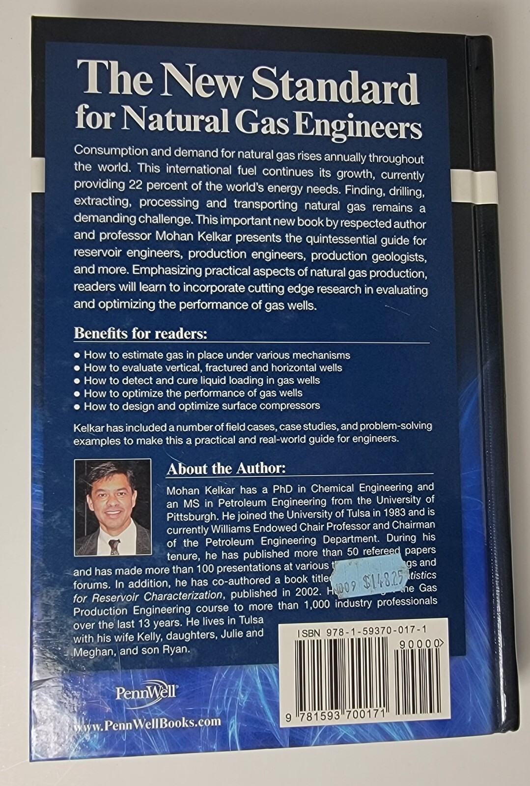 Natural Gas Production Engineering by Mohan Kelkar (2008, Hardcover) 570 Pages