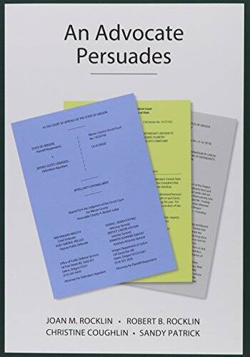 An Advocate Persuades – Paperback By Joan M. Rocklin – GOOD