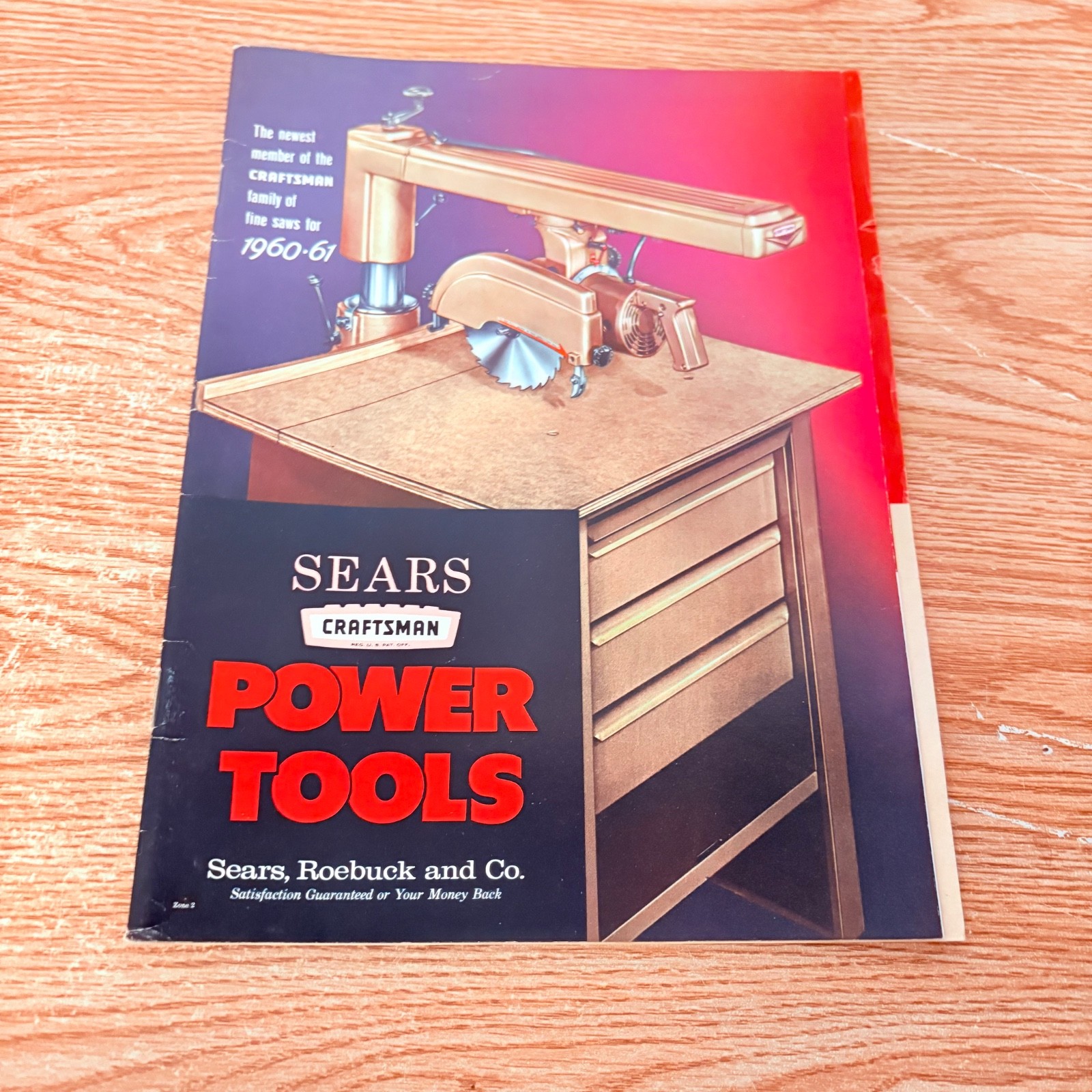 Vintage Sears Craftsman 1960-1961 Power Tools Catalog, 65 pages