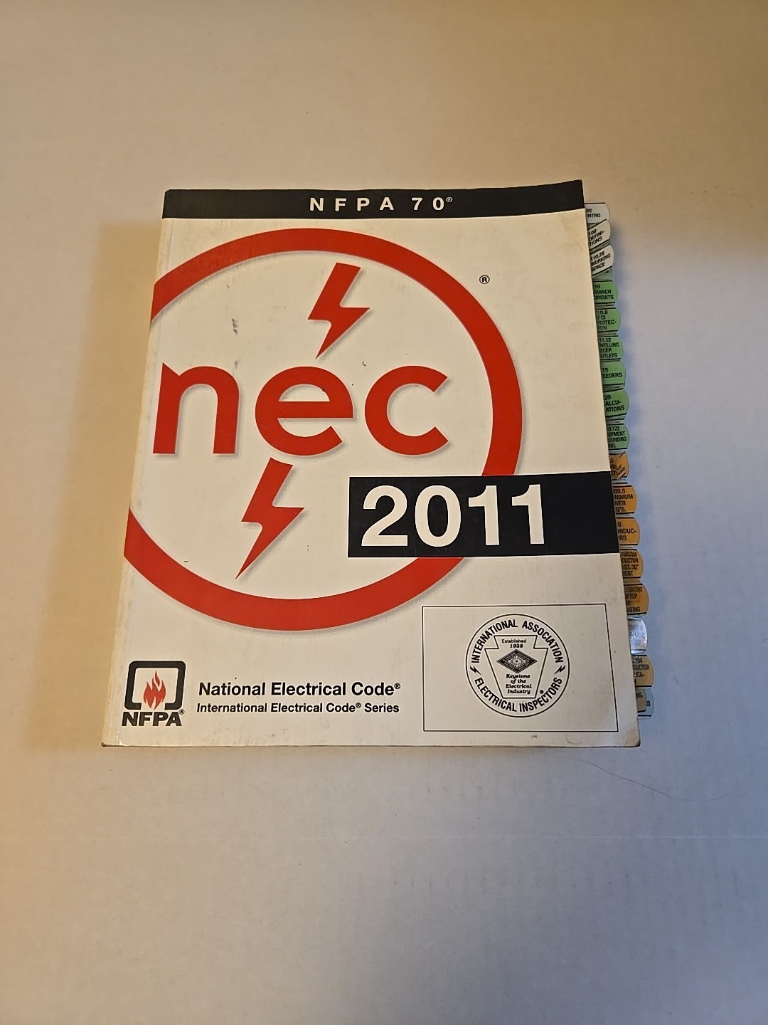 NFPA 70 National Electric Code 2011 Edition Paperback Tabbed And Highlighted