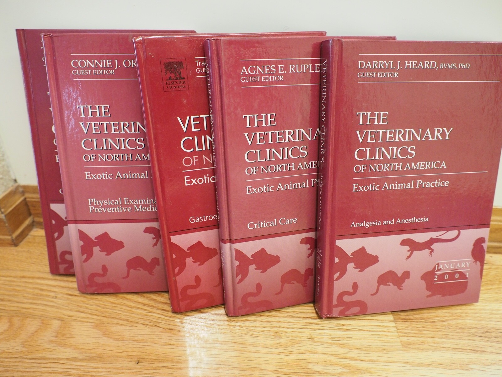 Veterinary Clinics Of North America: Exotic Animal Practice 5 volumes