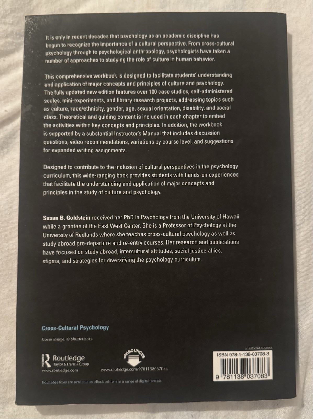 Cross-Cultural Explorations: Activities in Culture and Psychology Goldstein 3rd