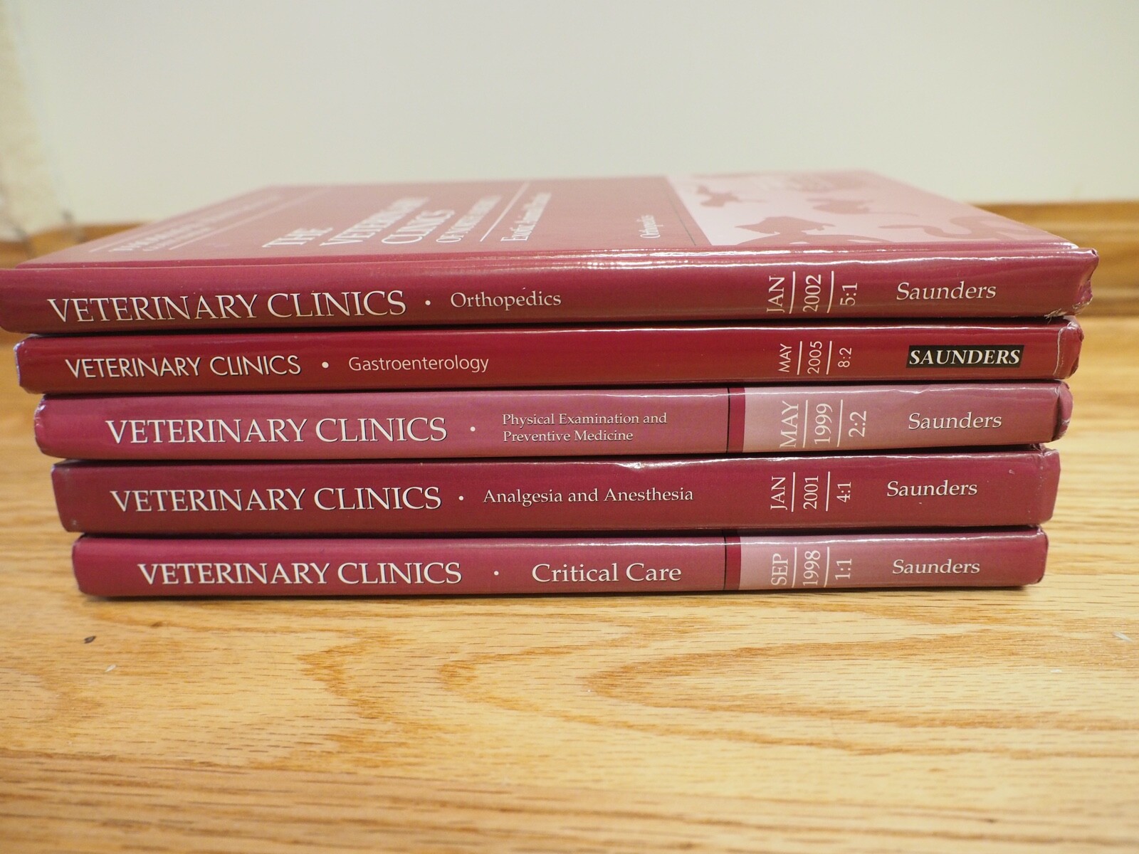 Veterinary Clinics Of North America: Exotic Animal Practice 5 volumes
