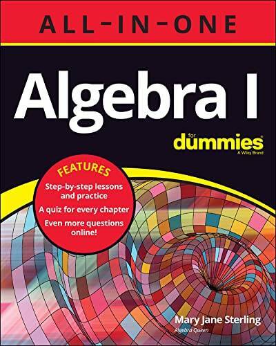 Algebra I All-in-One For Dummies – Paperback By Sterling, Mary Jane – GOOD