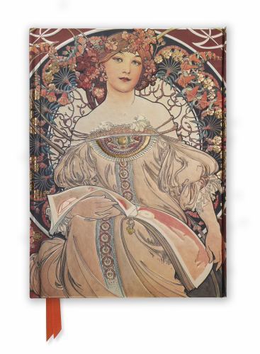 Mucha Reverie Foiled Journal, Hardcover by Flame Tree Publishing (COR), Brand…