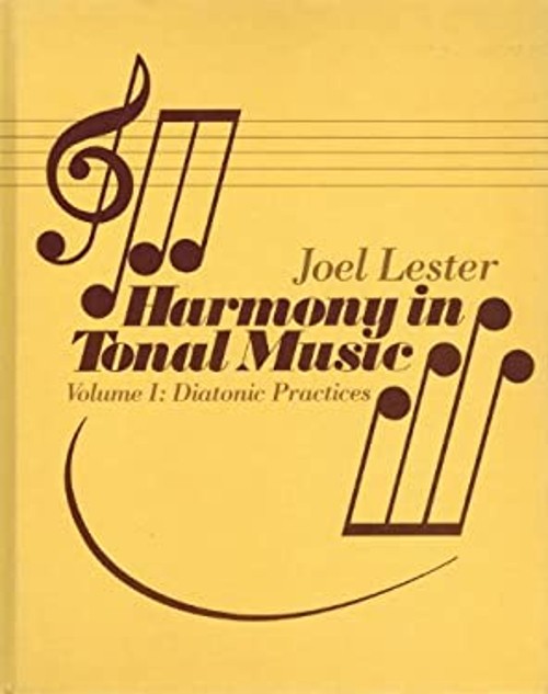 Harmony in Tonal Music Hardcover Joel Lester