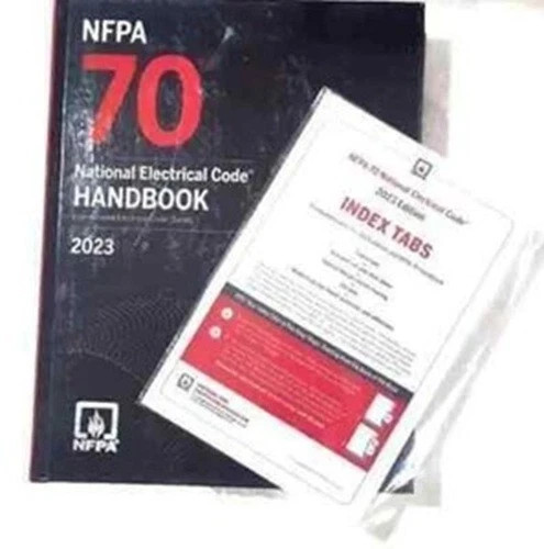 NFPA 70 National Electrical Code with 2023 HANDBOOK (HC) WITH TAB USA STOCK