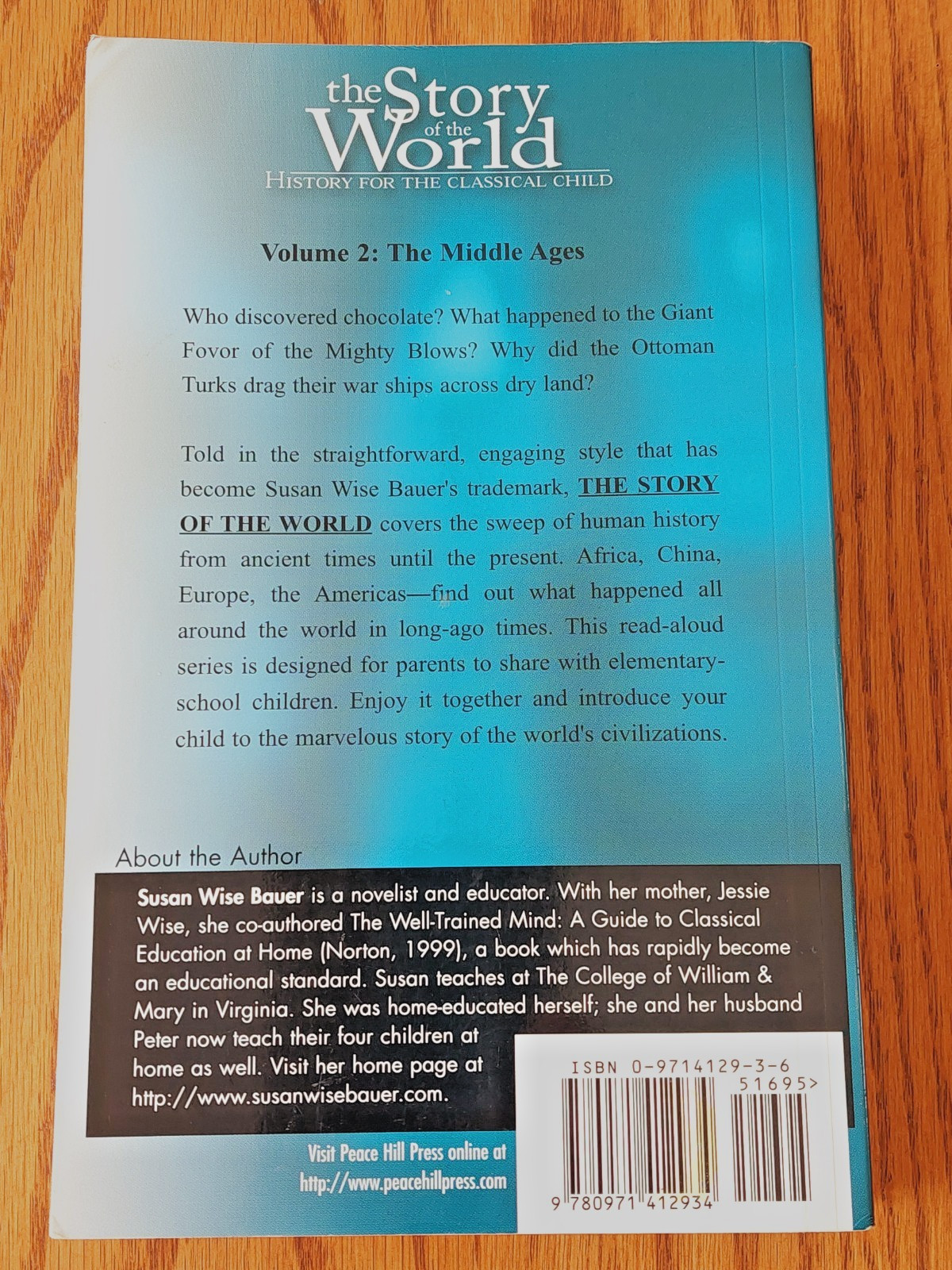 The Story of The World by Susan Wise Bauer, Volumes 1-4 Elementary History