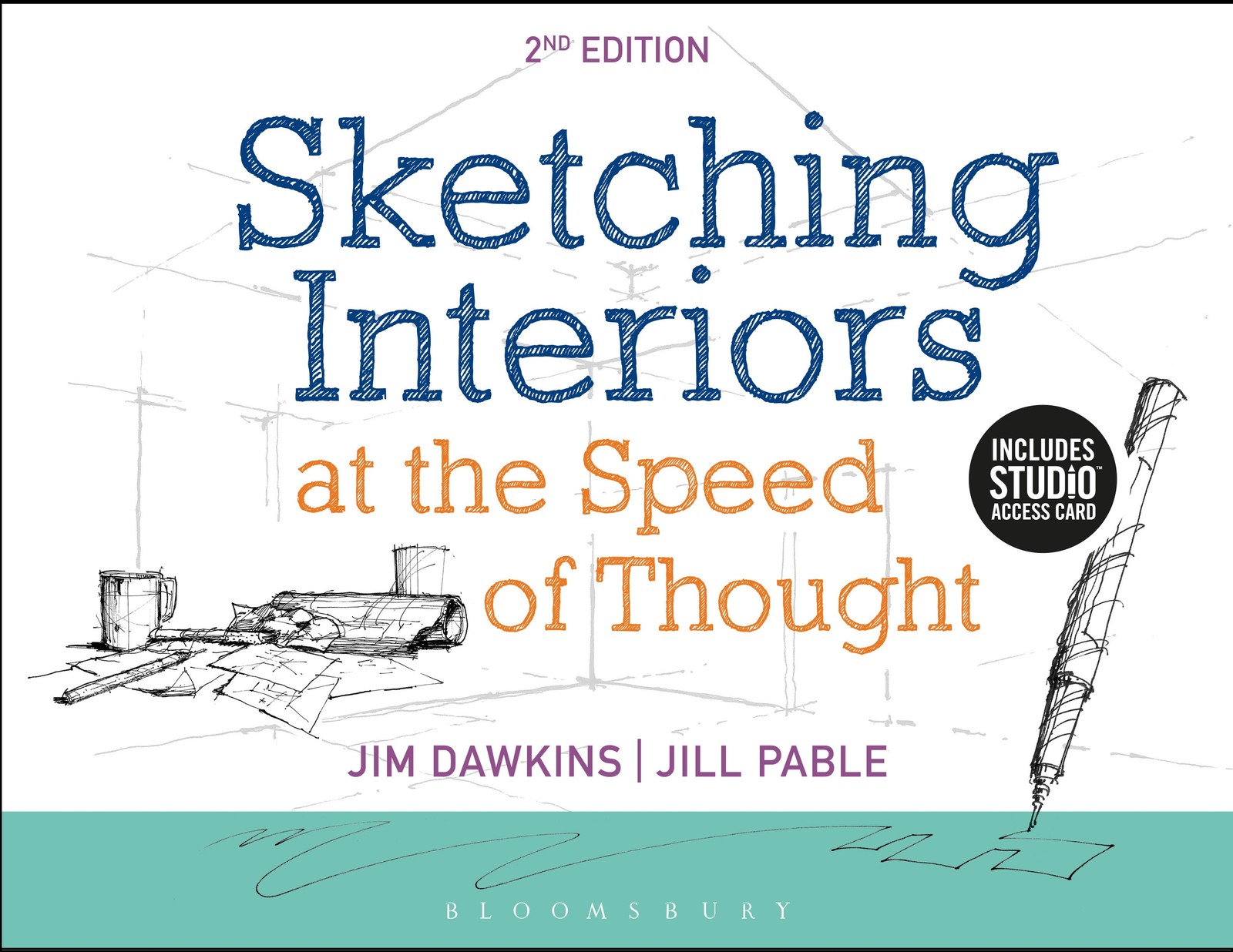 Sketching Interiors at the Speed of Thought: Bundle Book + Studio Access Card