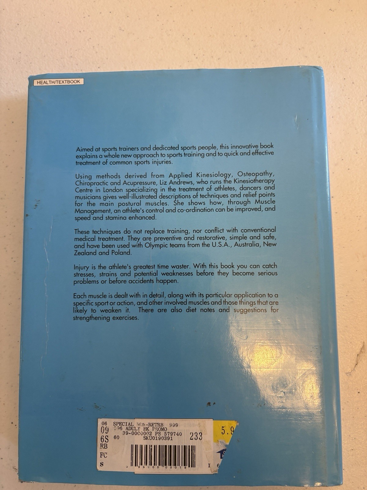 Muscle Management by Elizabeth Andrews Sports Injuries Athletic Potential