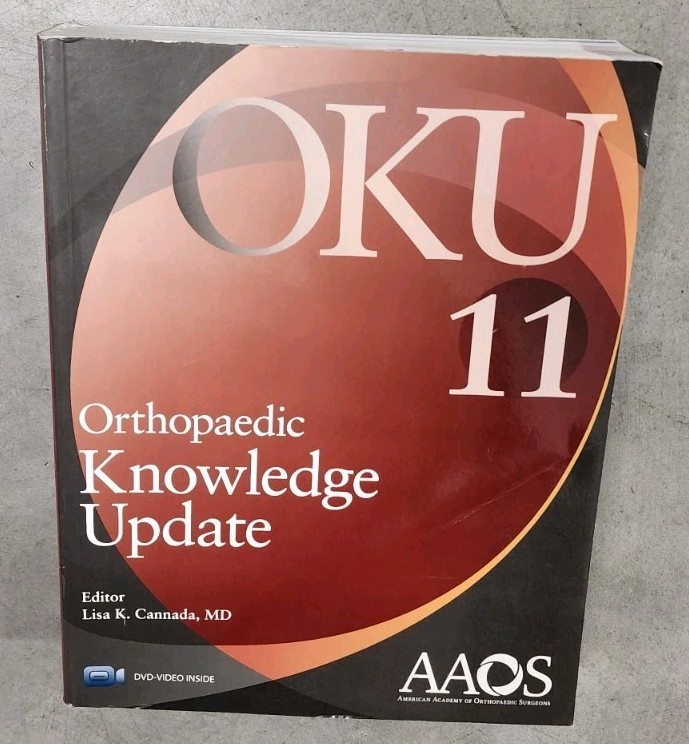 Orthopaedic Knowledge Update 11 Book Lisa K. Cannada M With DVD Video And Audio