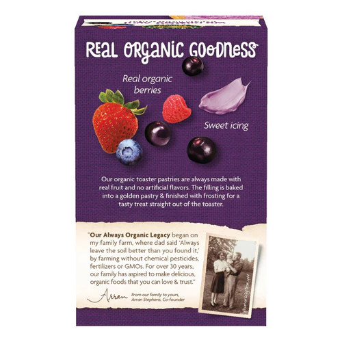 Organic Frosted Wildberry Acai 11 Oz(Case Of 12) By Natures Path