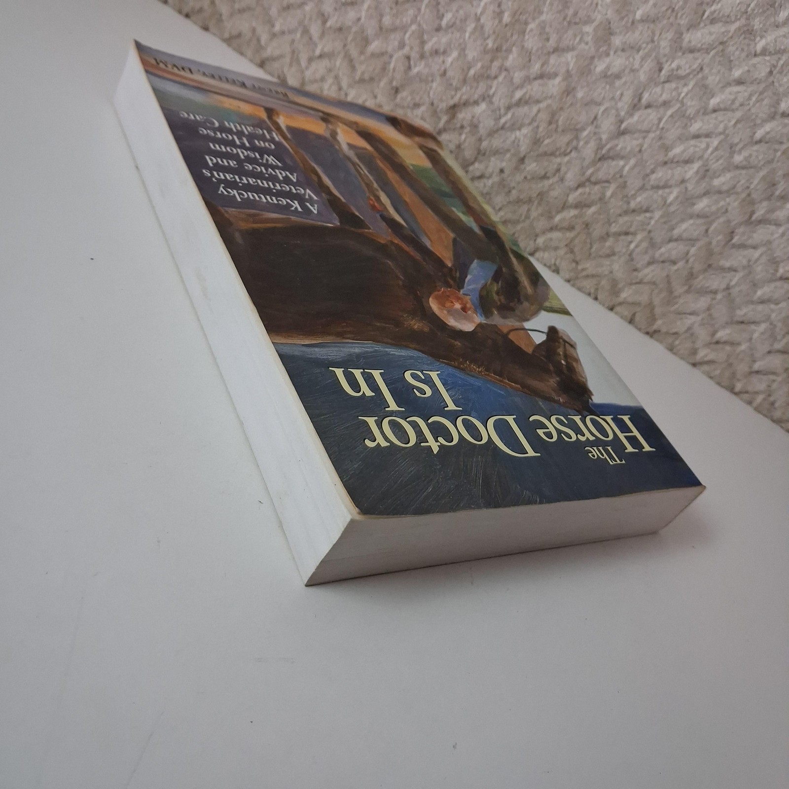 The Horse Doctor Is In Brent Kelley Trade PB 2002 Horse Vet Health Care Book