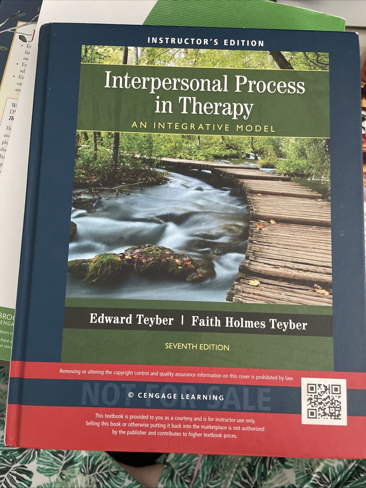 9781305864269 Interpersonal Process In Therapy