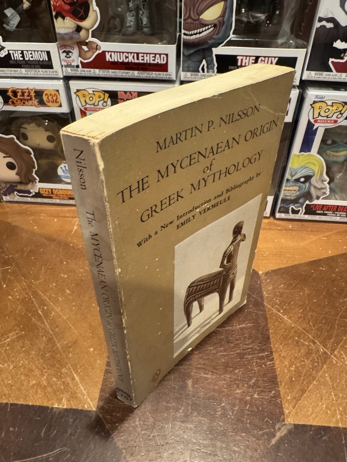 Mycenaean Origin of Greek Mythology Paperback Martin Nilsson 1972 Vintage