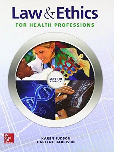 Law & Ethics for Health Professions (P.S. Health Occupations) – Paperback – GOOD