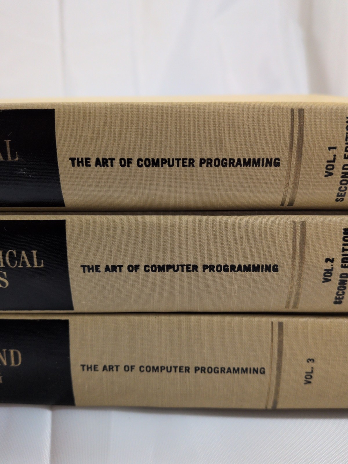 The Art of Computer Programming – 3 Volume Set Donald E Knuth 2nd Ed 1973, 1981