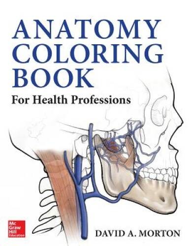 Anatomy Coloring Book for Health Professions (MedicalDenistry) – GOOD