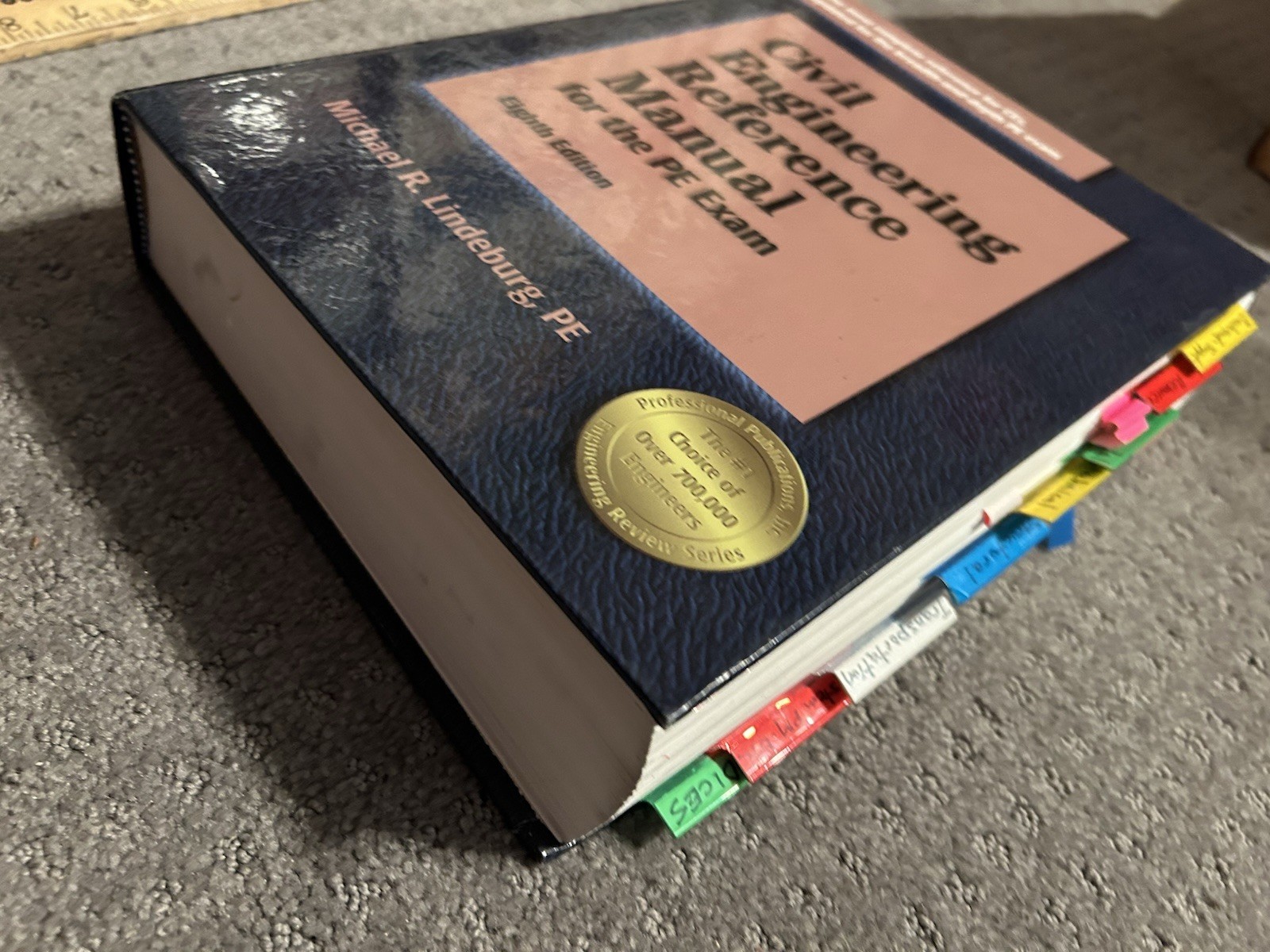 Civil Engineering Reference Manual for the PE Exam by Michael R. Lindeburg…