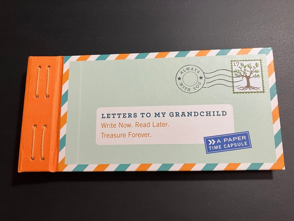 NEW Letters to My Grandchild Hardback Book 3.75 x 8 inches *Paper Time Capsule“