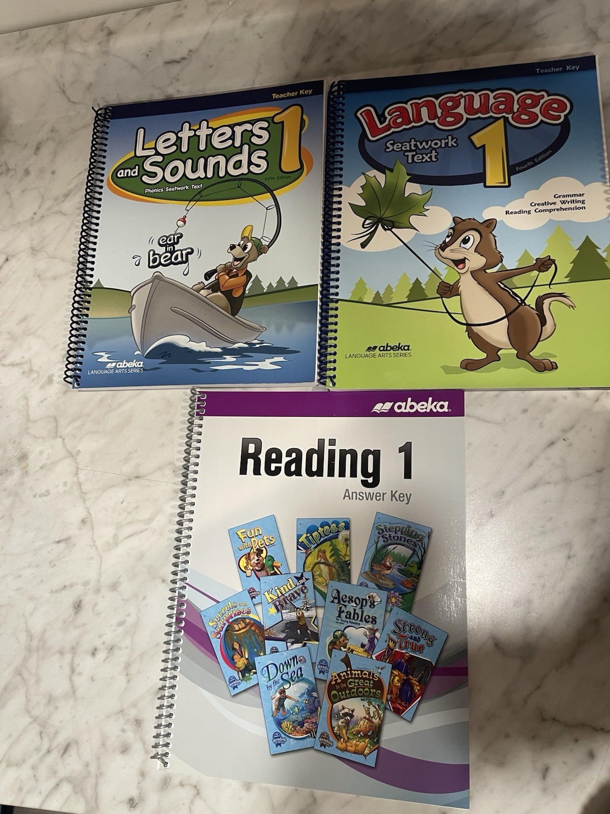 Huge Abeka Homeschool Resource Kit Grade 1