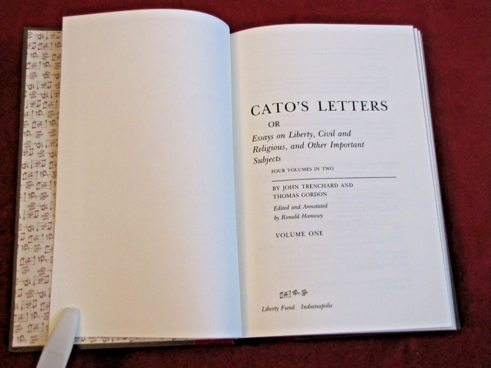 Cato’s Letters, Or, Essays on Liberty, Civil and Religious, and Other…
