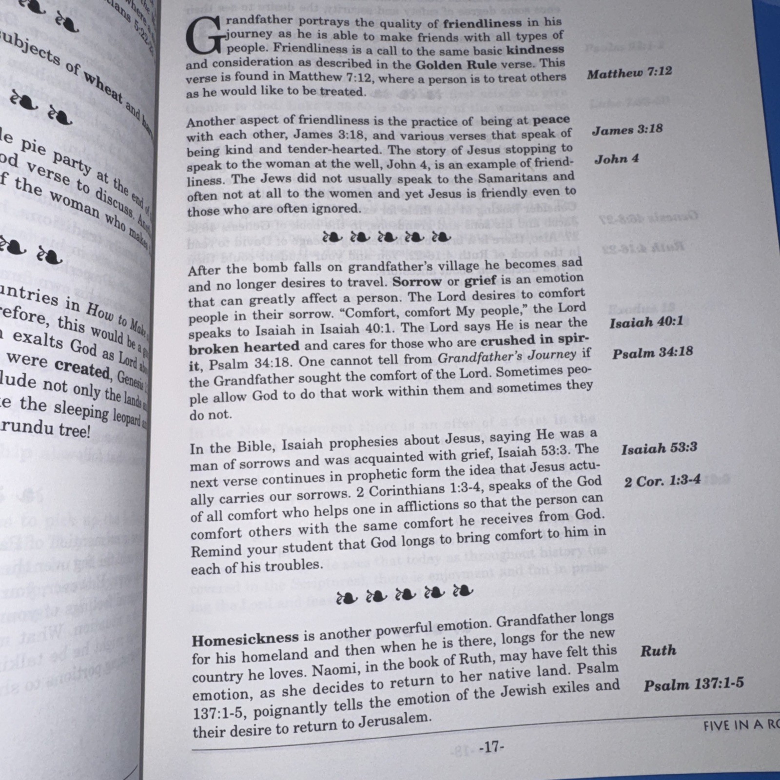 Five in a Row Christian Character & Bible Study Supplement Jane Claire Lambert