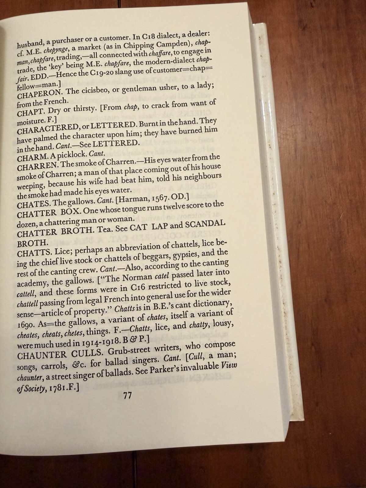 A Classical Dictionary of the Vulgar Tongue