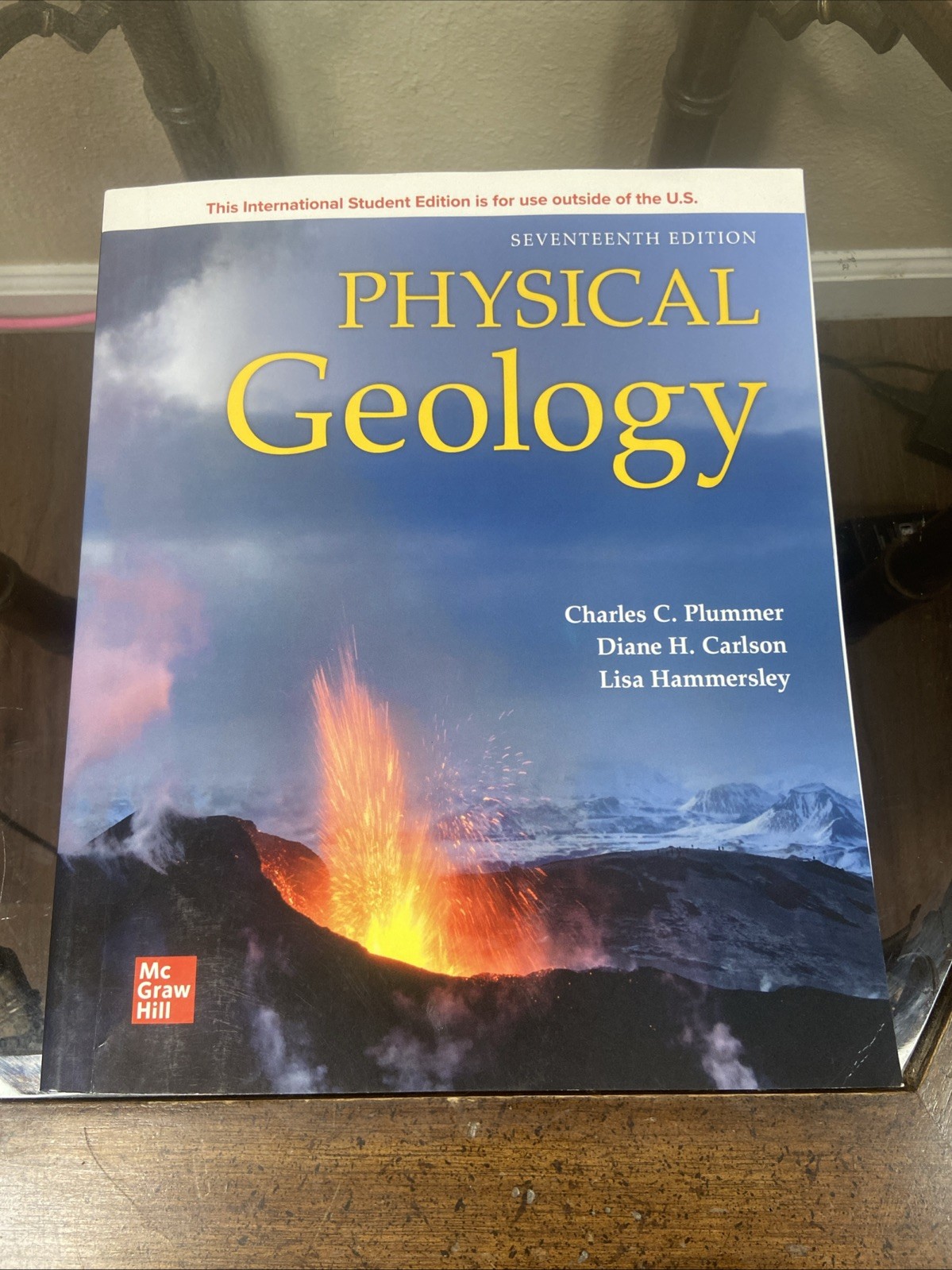 Plummer, C: ISE Physical Geology – CLEAN VERY GOOD 17th Ed