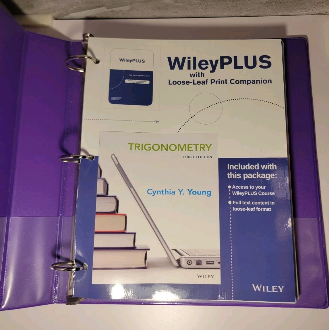 Wiley Plus Loose Leaf Print Trigonometry 2017 Edition
