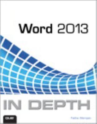 Word 2013 in Depth by Wempen, Faithe